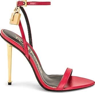 Tom Ford Padlock Pointy Naked Sandal 105 In Purple ShopStyle
