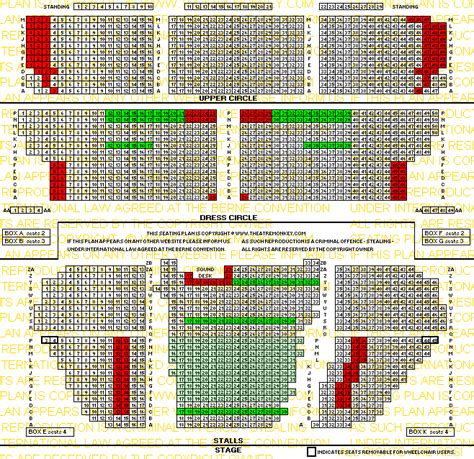 Hammersmith Apollo Seating Plan Theatre Monkey Elcho Table