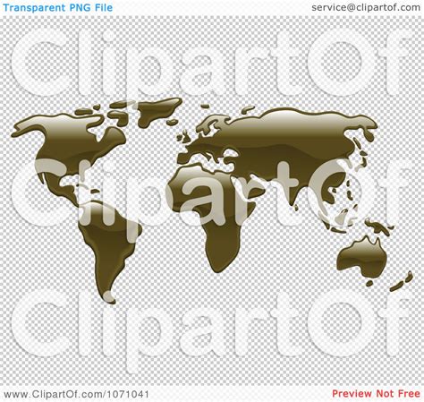 Clipart 3d World Atlas Map Of Oil - Royalty Free Vector Illustration by ...