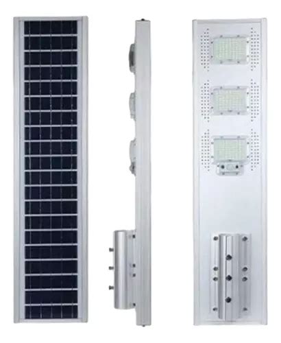 Lampara Solar Suburbana Led Todo En Uno 150w Con Brazo