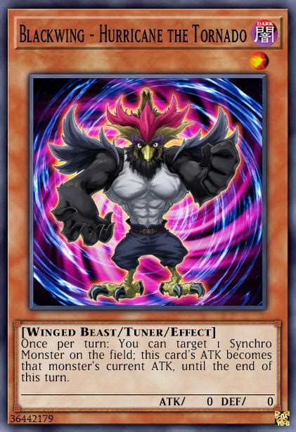 Yu Gi Oh Wiki Blackwing Hurricane The Tornado