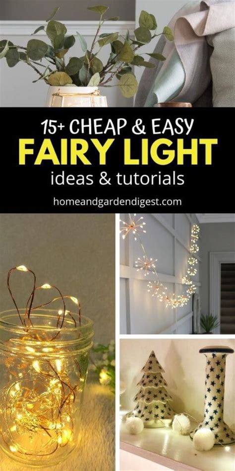 Best Diy Fairy Light Craft Projects And Ideas With Pictures