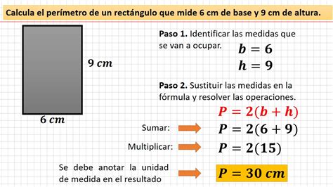 Per Metro Y Rea Del Rect Ngulo Aula Mate