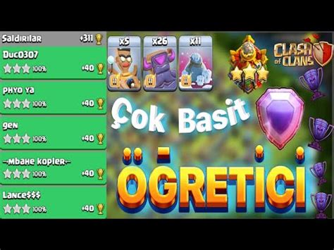 KÖY BİNASI 16 EFSANE LİG COOKİE SALDIRISI PART 2 CLASH OF CLANS