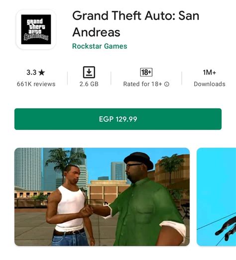 لعبة Grand Theft Auto San Andreas ومتطلبات لعبة Gta V للاندرويد ثبتها