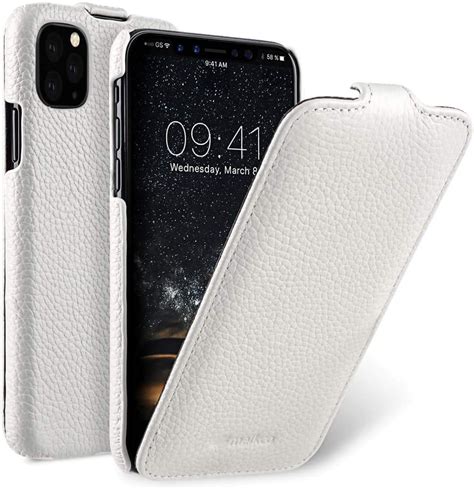 Melkco Premium Leather Case For Apple Iphone 11 Pro Max 65 Jacka Type White