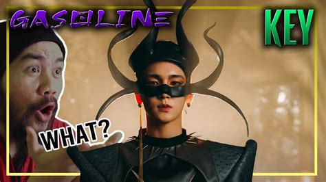 Key is HERE Reaction to KEY 키 가솔린 Gasoline MV YouTube