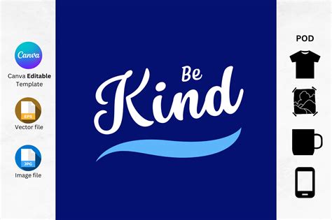 Be Kind Graphic by SillkkArt · Creative Fabrica