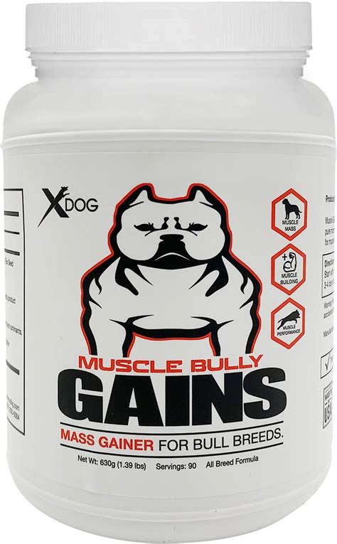 Amazon.com : Muscle Bully Gains - Mass Weight Gainer, Whey Protein for ...