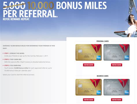 Share Your Referrals For The American Express Delta Offers Earn