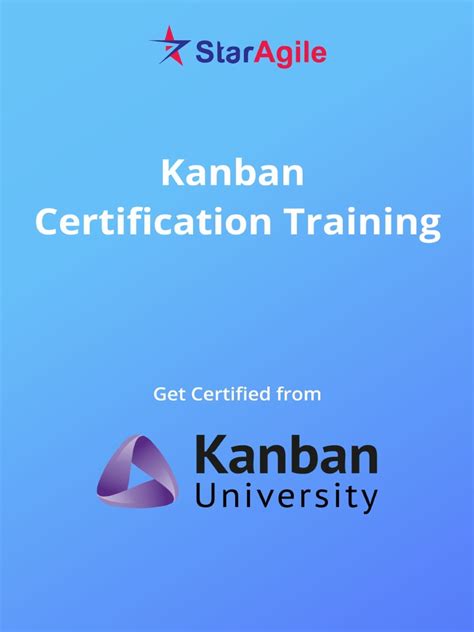 Kanban Certification | PDF