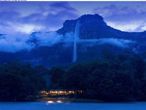 Pic Wallpaper Park Beautiful National Waterfall Venezuela