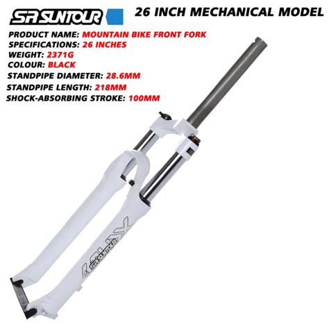 Suntour Xcm Mtb Mountain Bike Front Fork Inch Stroke Mm