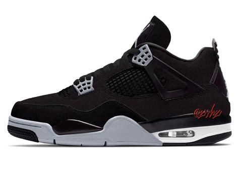 All Black Jordan 4s Release Date Clearance