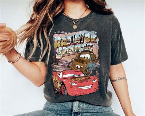 Disney Cars Movie Tow Mater Shirt Vintage Walt Disney World Shirt