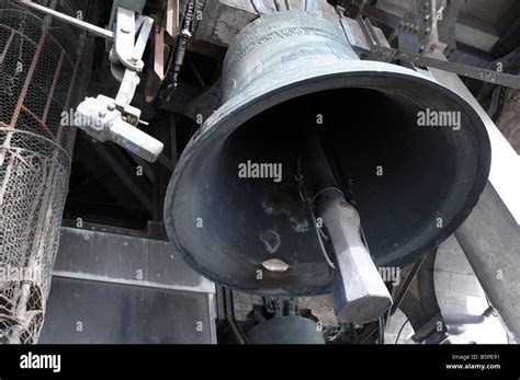 One Of The Five Bells In The Campanile Bell Tower Of San Marco