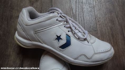 Prodám Bílé kožené Converse v 40 Neratovice Mimibazar cz