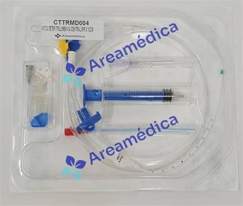 Kit Cateter Trilumen Via Central Fr X Cm E