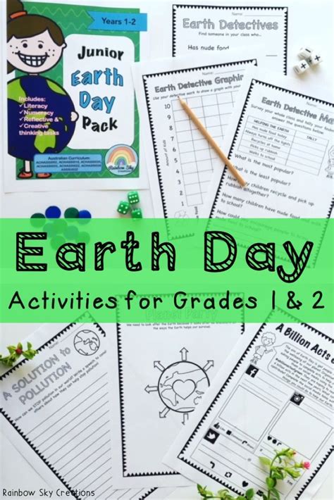 Earth Day Pack Years 1 2 Paper And Digital Version Distance