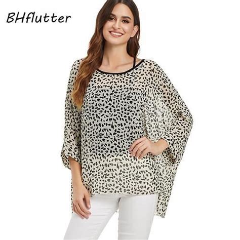 Chemise Bhflutter Chemisier Imprim Chauve Souris Pour Femme Chemise En