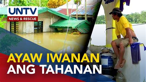 Ilang Residente Sa Abulug Cagayan Sa Kalsada Tumira Dahil Ayaw Iwan