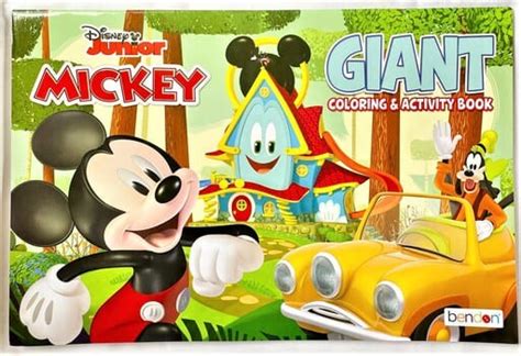 Disney Junior Mickey Libro De Colorear Y Actividades Gigante Sirius