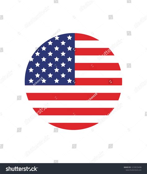 American Flag Vector Image American Flag Stock Vector (Royalty Free ...