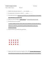 Metallic Bonding Worksheet.docx - Metallic Bonding Worksheet Name ...