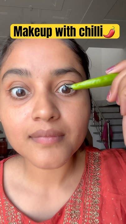 Chilli🌶️challenge 😳 Ytshorts Shortvideo Makeup Girl Youtube