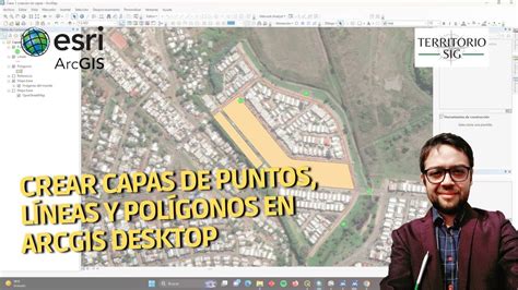 Crear Capas De Puntos Líneas Y Polígonos En Arcgis Desktop Youtube