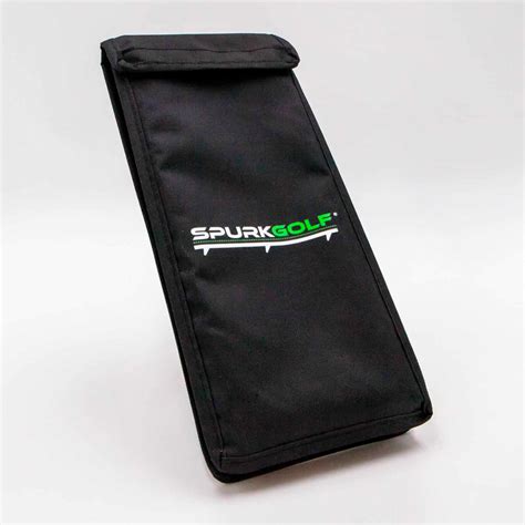 Spurk Golf Strike Mat - Long Pile Grass + Carry Storage Bag | Scratch72