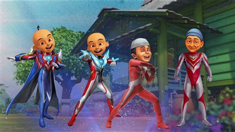 Wow Upin Ipin Dan Tok Dalang Opah Berubah Menjadi Ultraman Super Keren