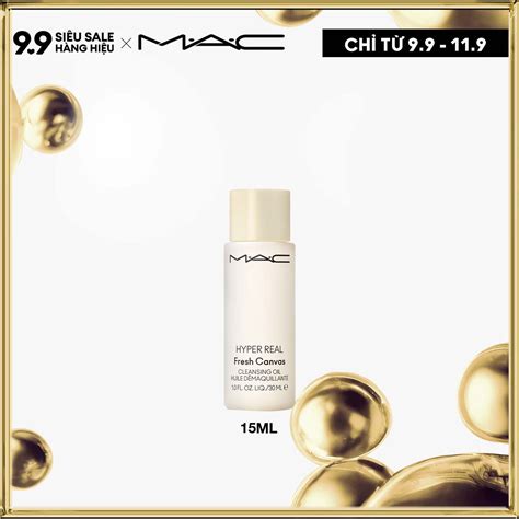 Dầu Tẩy Trang Mac Hyper Real Mini Fresh Canvas Cleansing Oil 30ml