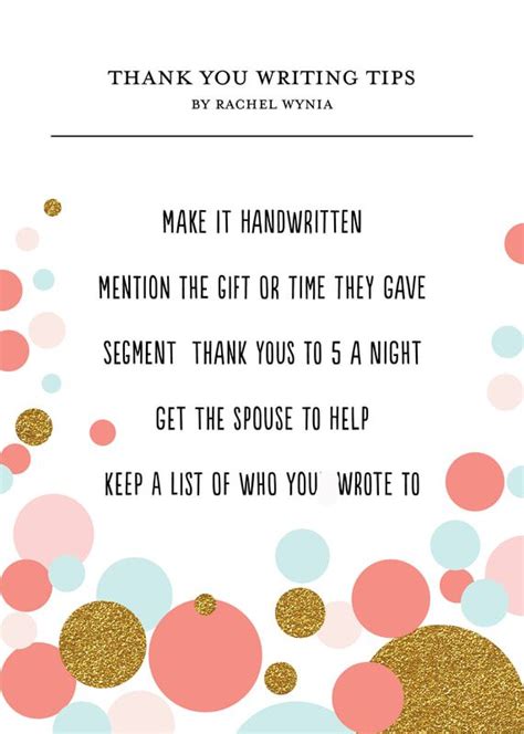 Modern Etiquette: Thank You Writing Tips