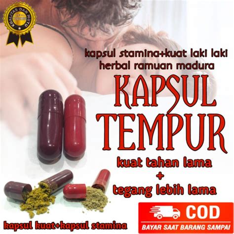 Jual Kapsul Tempur Kuat Tahan Lama Jamu Herbal Original Shopee Indonesia