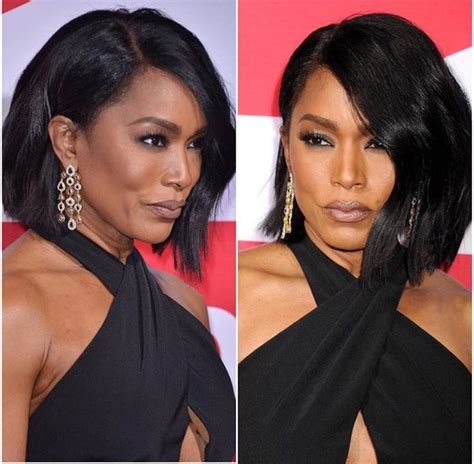 Angela Bassett Bob Hairstyles Hair Styles Black Women