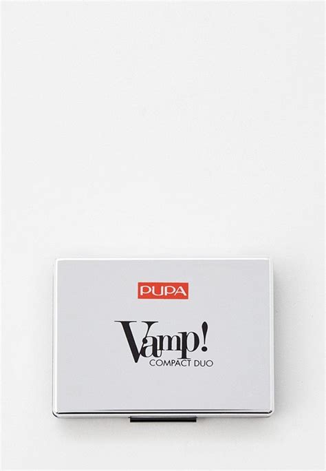 Тени для век Pupa VAMP DUO Compact Eyeshadow двойные компактные цвет