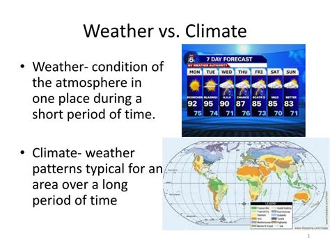 Ppt Weather Vs Climate Powerpoint Presentation Free Download Id