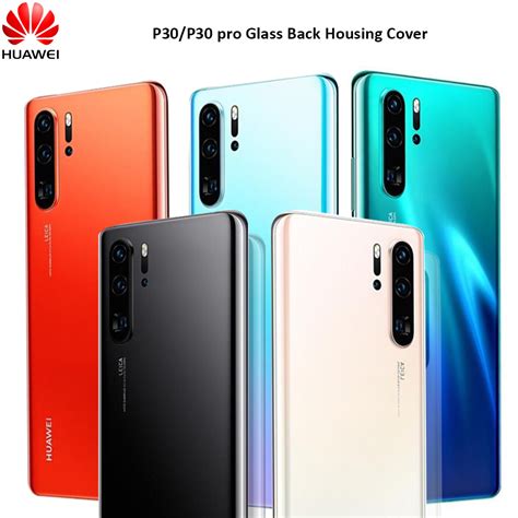 Original For Huawei P P Pro Rear Glass Back Battery Cover Door