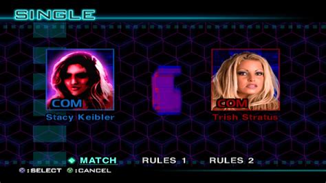 Stacy Keibler Vs Trish Stratus Single YouTube