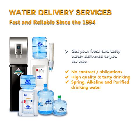 Best Water Delivery Services In Las Vegas Tahoe Springs