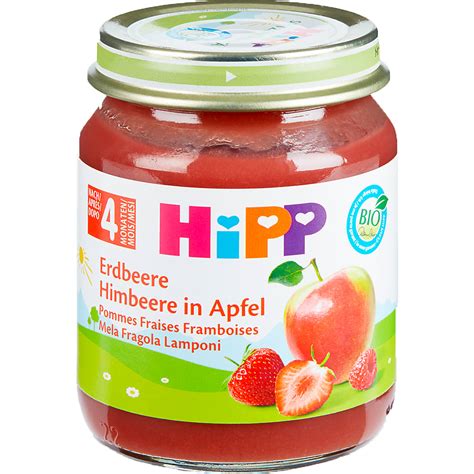 HiPP Erdbeere Himbeere in Äpfel Früchte Nach 4 Monaten Migros