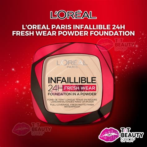 Jual Loreal Paris Infallible 24h Fresh Wear Powder Foundation Loreal Tnt Beauty Shop Shopee