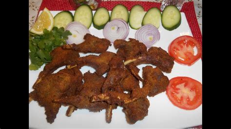 Mutton Chops Fry Recipe Masala Chops Eid Ul Adha Special Recipe