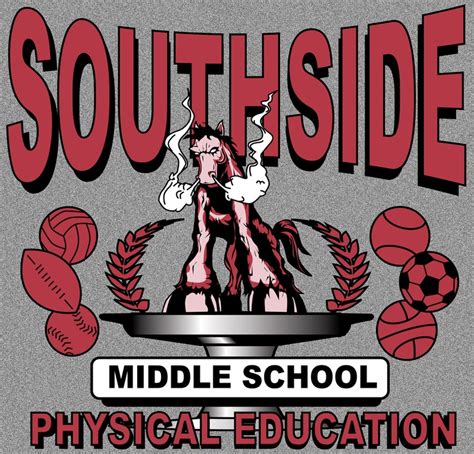 PE shirts for Southside Middle School School Physicals, Comic Books ...