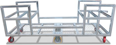 Timber Trolley Galvanised Order Picking Trolleys Astrolift