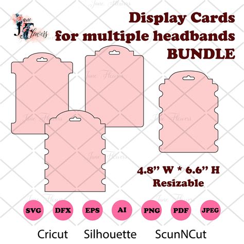 Headband Card Template