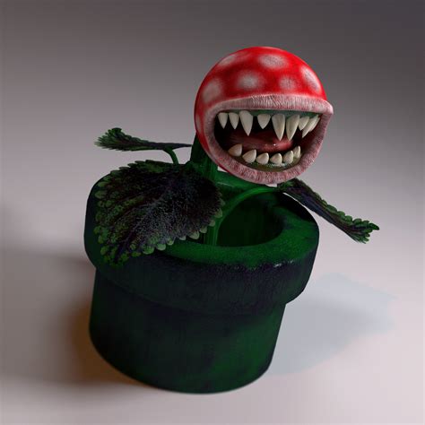 Piranha Plant Final By Mvdrivas On Deviantart