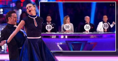 Perfect Ten For Kellie Bright On Strictly As Craig Revel Horwood