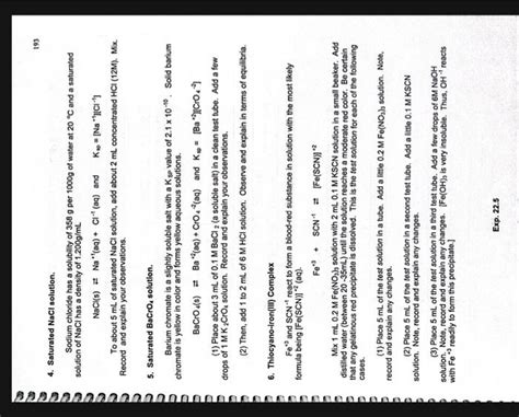 Equilibrium And Lechatelieris Principle Chm 1045l